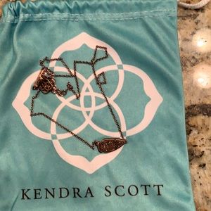 Kendra Scott Drusy Arrowhead Necklace